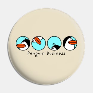 Penguin Business Pin