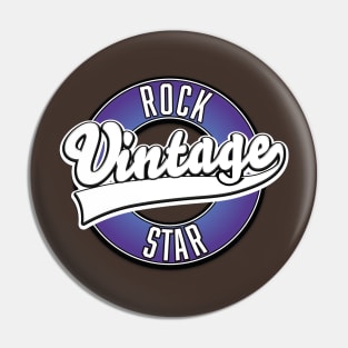 Vintage Rock Star Pin