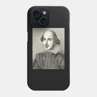 William Shakespeare The Bard of Avon Phone Case