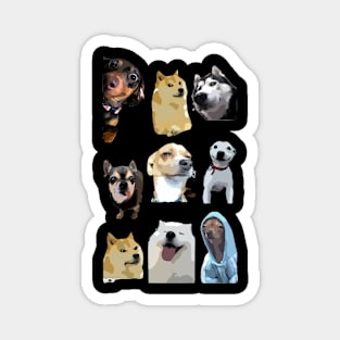 Dog Memes Everywhere Magnet