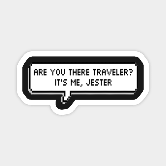 Our Lord & Savior the Traveler Magnet by theatreheathen