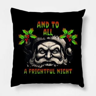 Frightful Christmas Pillow