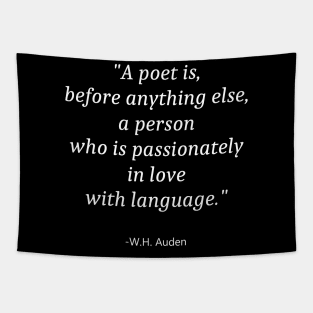 Quote For National Poetry Month Tapestry