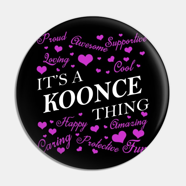 It's a KOONCE Thing Pin by YadiraKauffmannkq