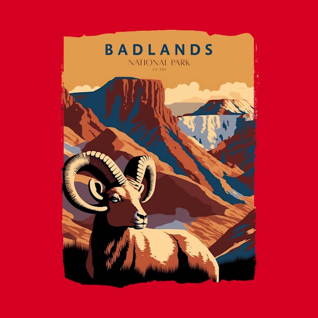 Badlands National Park by Wintrly