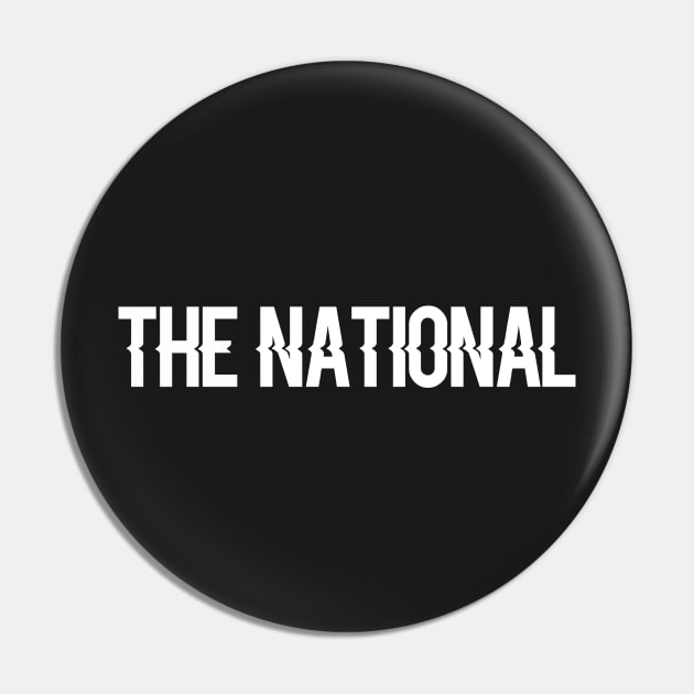 The National Band Logo Lettering Pin by TheN