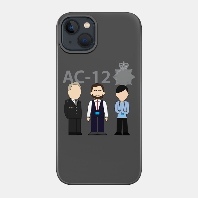 Line Of Duty, Ted, Steve, Kate - Line Of Duty - Phone Case