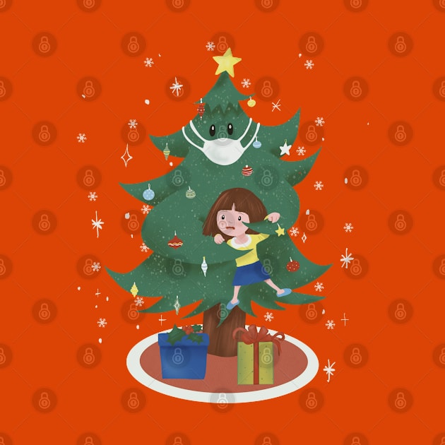 Funny Christmas tree special COVID by Mimie20