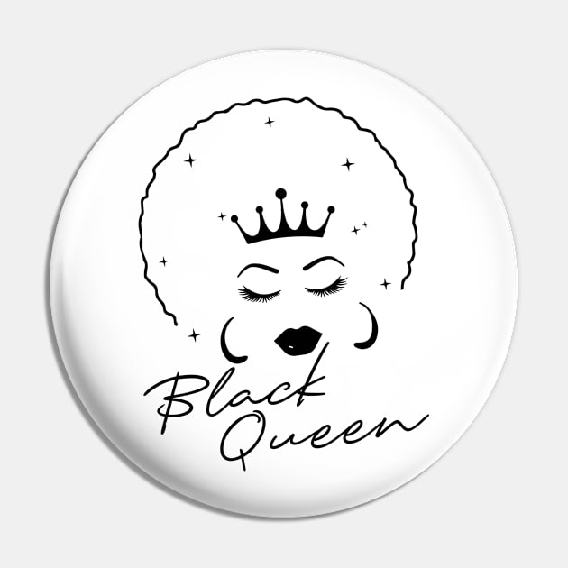 Black Queen Pin by Andreeastore  