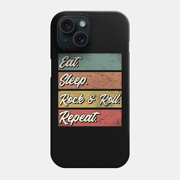 Rock and roll music fan gift for lover . Perfect present for mother dad friend him or her Phone Case by SerenityByAlex