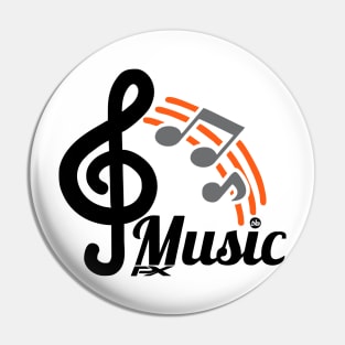 NOTA MUSICAL Pin