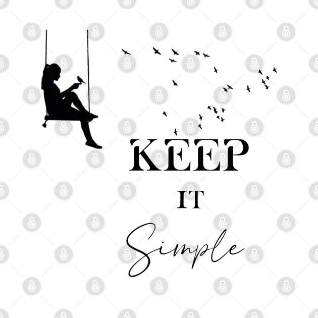 Keep it simple t-shirts by lunareclipse.tp