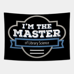 Master Of Library Science Masters Graduation Tapestry