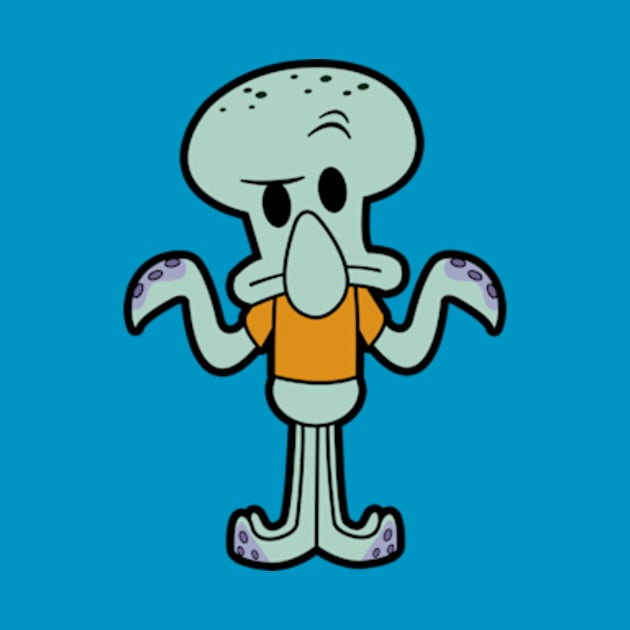 Funny Squidward by liora natalia