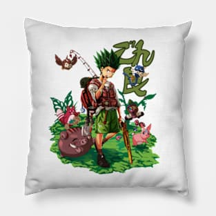 Gon HunterXHunter Anime Tee Pillow