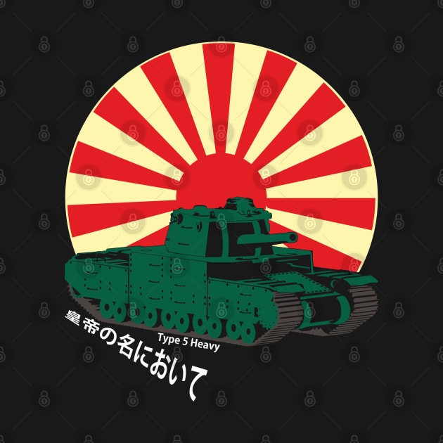 Japanese tank Type 5 Heavy by FAawRay