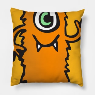 Furry friendly monster Pillow