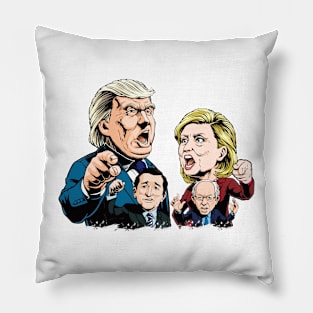 Trump Political Kawaii Pillow