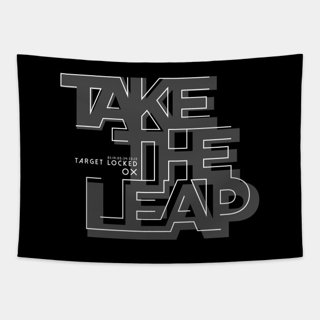 TAKE THE LEAP Tapestry by azified