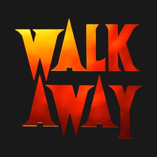 Walk Away - Backlit Logo T-Shirt