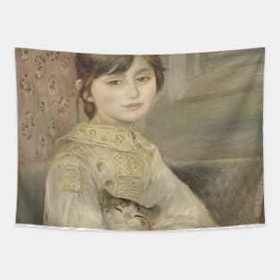 Julie Manet by Auguste Renoir Tapestry