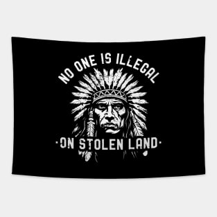 No One is Illegal On Stolen Land - Indigenous Immigrant Tapestry