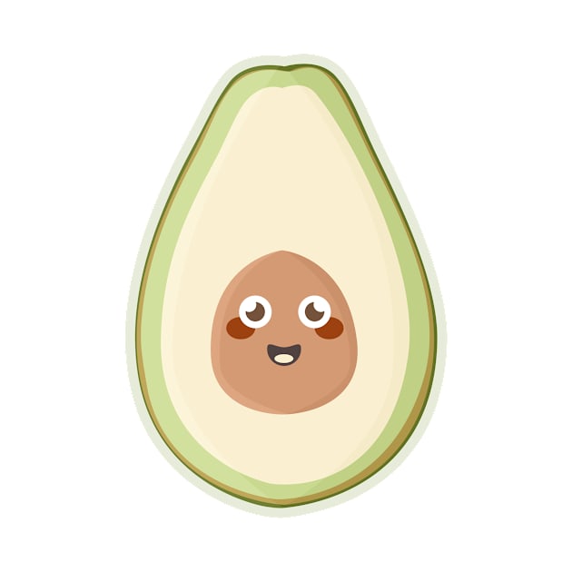 Kawaii Avocado by KawaiiNir