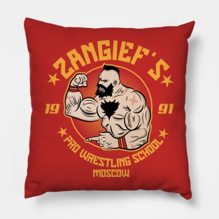 Zangief's pro-wrestling school Pillow