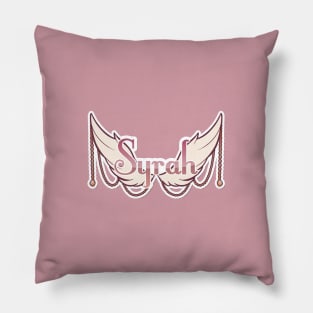 Syrah Logo (VTuber) Pillow