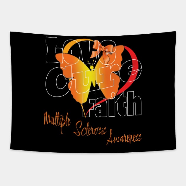 Multiple Sclerosis Awareness. Tapestry by TeeText