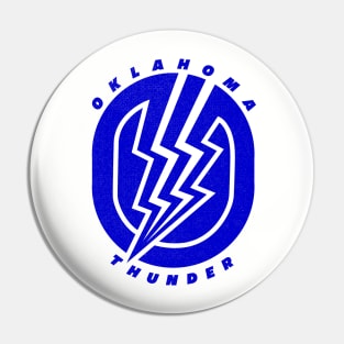 Oklahoma Thunder AFA Football 1982 Pin