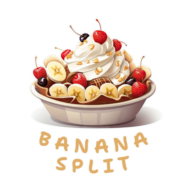 Banana Split | American cuisine | Dessert by ILSOL