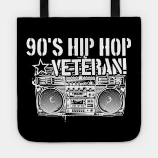 Radio 90s Hip Hop Veteran Tote