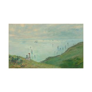 Cliffs at Pourville by Claude Monet T-Shirt