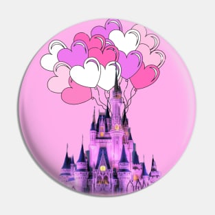 Valentines Castle Pin