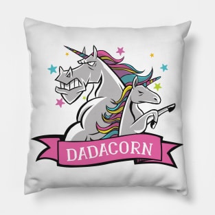 Best unicorn dad ever awesome design Pillow