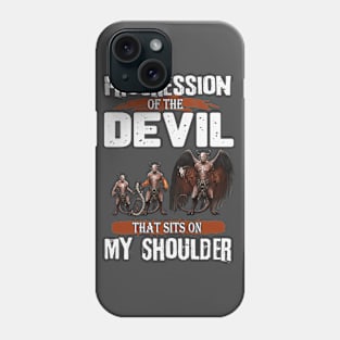 Progression of the Devil That Sits on My Shoulder Phone Case