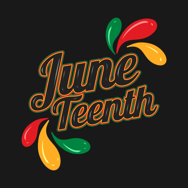 Logo for Black History Juneteenth by SinBle