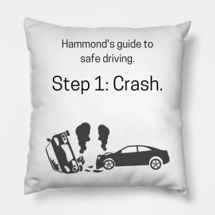 Hammond's Guide To Safe Driving Pillow