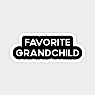 Favorite Grandchild Magnet