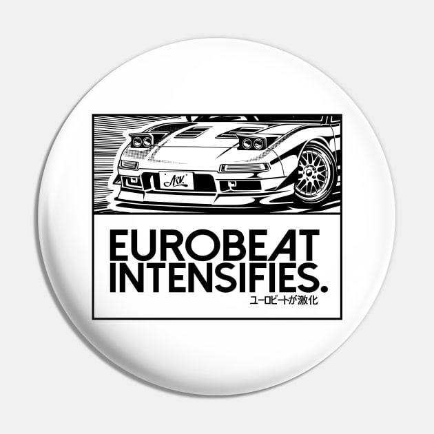 EUROBEAT INTENSIFIES - NSX NA1 Pin by ARVwerks