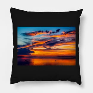 Sunset Over the Great Salt Lake Pillow