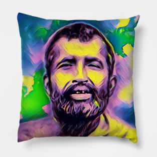 Ramakrishna Portrait | Ramakrishna Artwork 5 Pillow