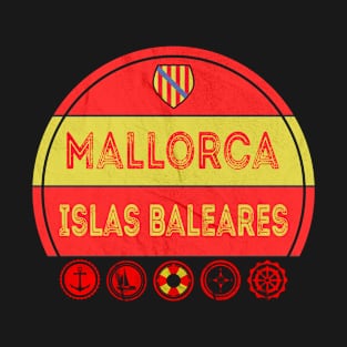 Mallorca Balears Souvenir Holiday Spain T-Shirt