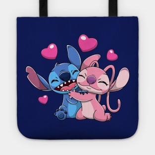 Stitch & Angel Valentines Tote