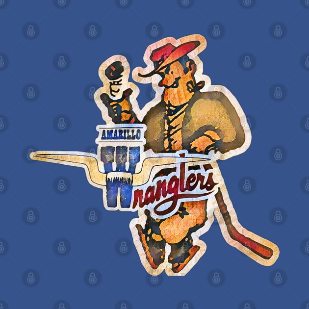 Amarillo Wranglers Hockey by Kitta’s Shop