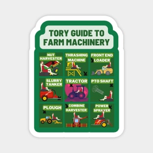 UK Politics - Tory Guide To Farm Machinery Magnet