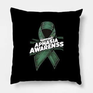 Support Aphasia Awareness Pillow