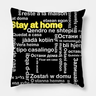 Stay At home coronavirus Pillow