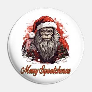 Merry Squatchmas Pin